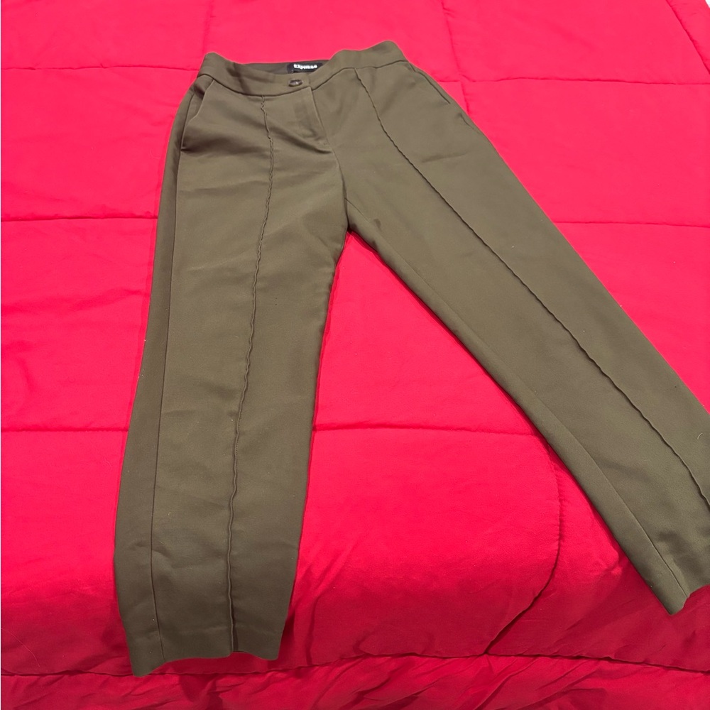 Express Olive Green Women's Pants